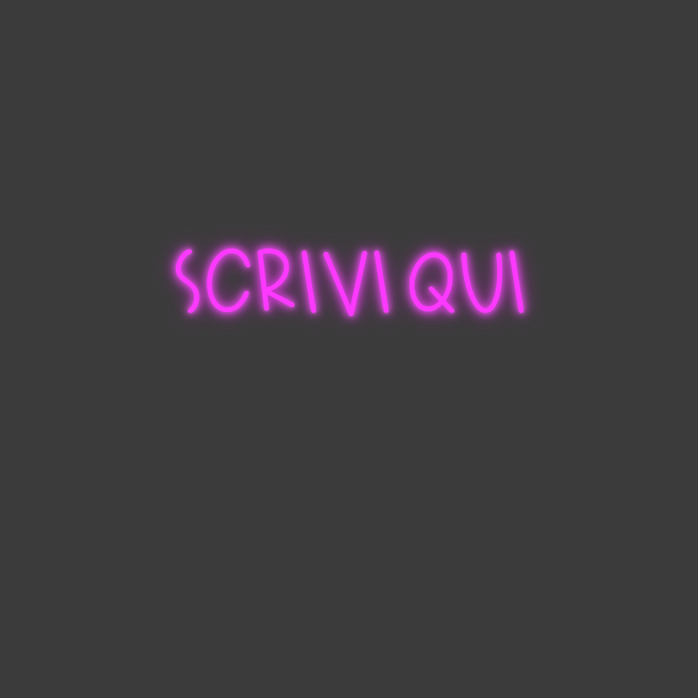 La tua scrittina Scrivi qui