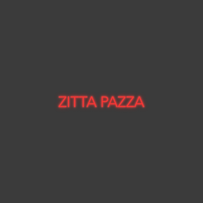 La tua scrittina ZITTA PAZZA