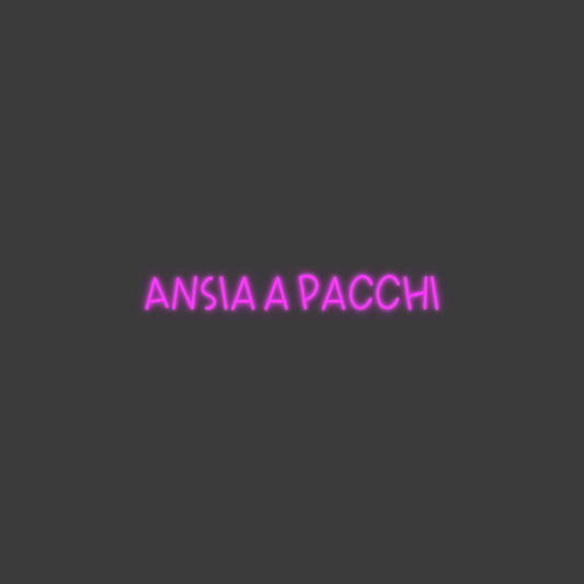 La tua scrittina Ansia a pacchi