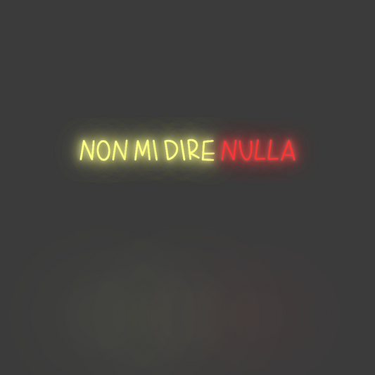 La tua scrittina Non mi dire n...