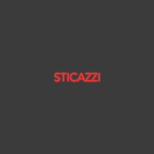 La tua scrittina STICAZZI