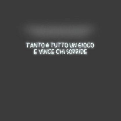 La tua scrittina Tanto é tutto...