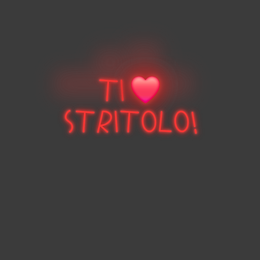 La tua scrittina TI ❤️
 STRIT...