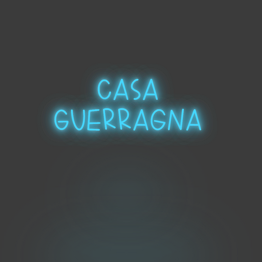 La tua scrittina Casa 
Guerra...