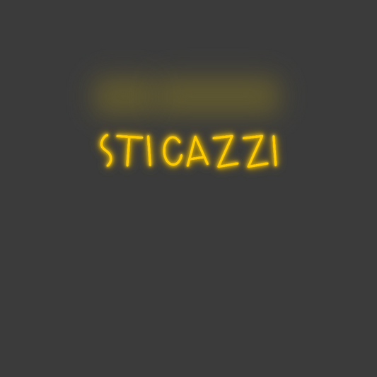 La tua scrittina STI CAZZI