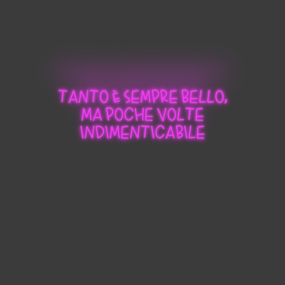 La tua scrittina tanto è sempr...