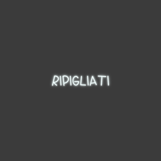 La tua scrittina RIPIGLIATI
