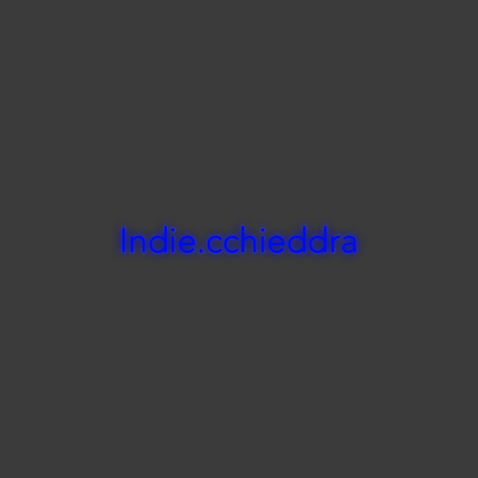 La tua scrittina Indie.cchieddra