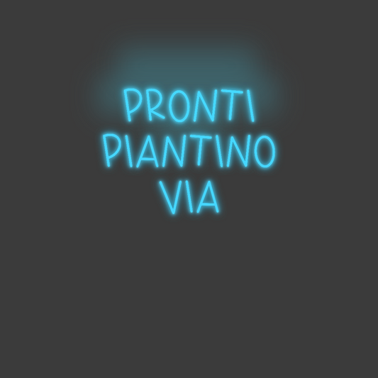 La tua scrittina pronti
piant...