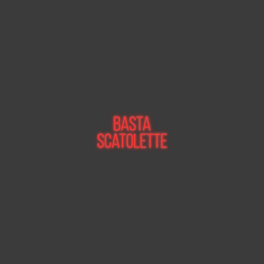 La tua scrittina Basta
scatol...