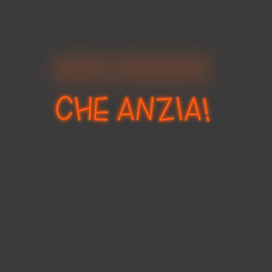 La tua scrittina che anzia!