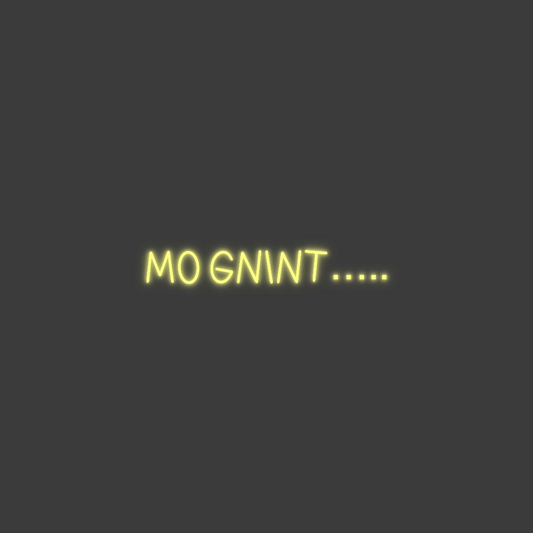 La tua scrittina Mo gnint…..