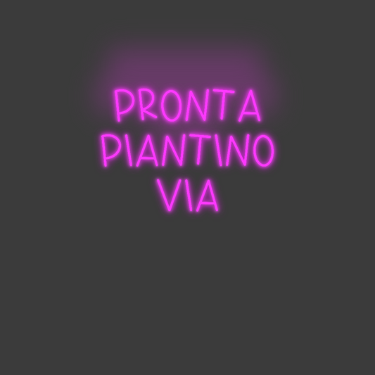 La tua scrittina Pronta
Piant...