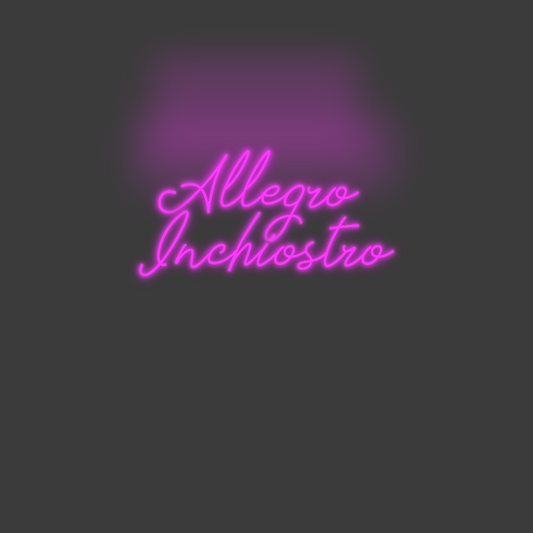 La tua scrittina Allegro 
Inc...