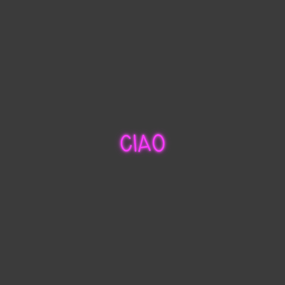La tua scrittina CIAO