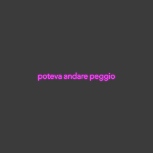 La tua scrittina poteva andare...