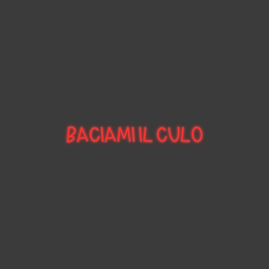 La tua scrittina BACIAMI IL CULO