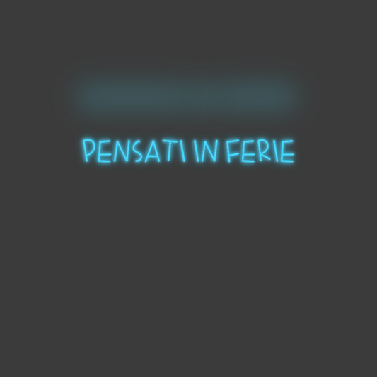 La tua scrittina pensati in fe...