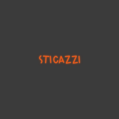 La tua scrittina 
STI CAZZI