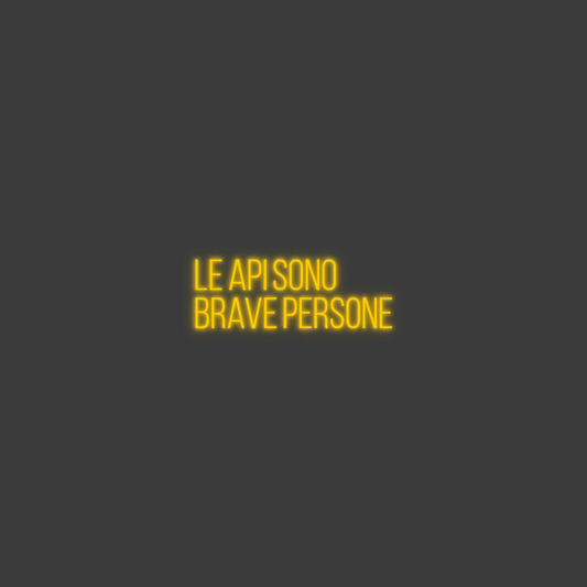 La tua scrittina Le api sono 
...