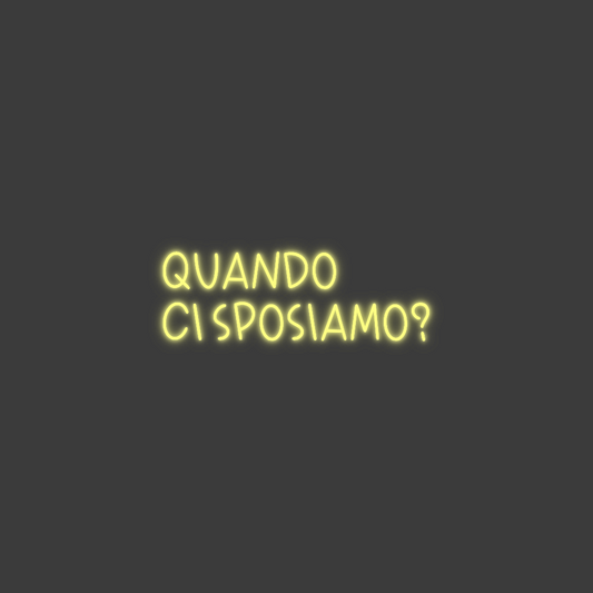 La tua scrittina Quando
ci sp...
