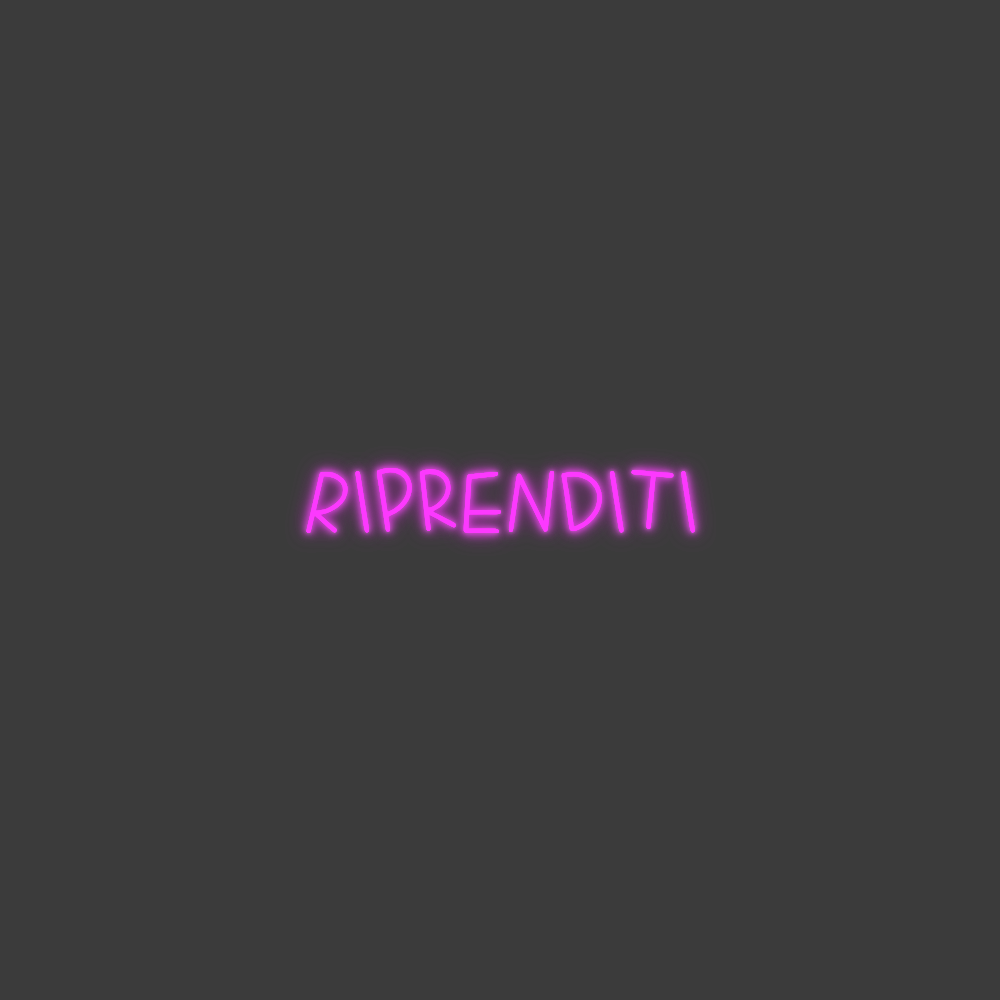La tua scrittina Riprenditi