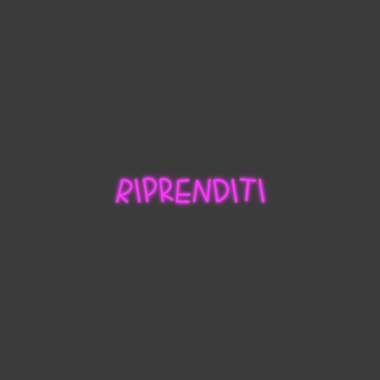 La tua scrittina Riprenditi