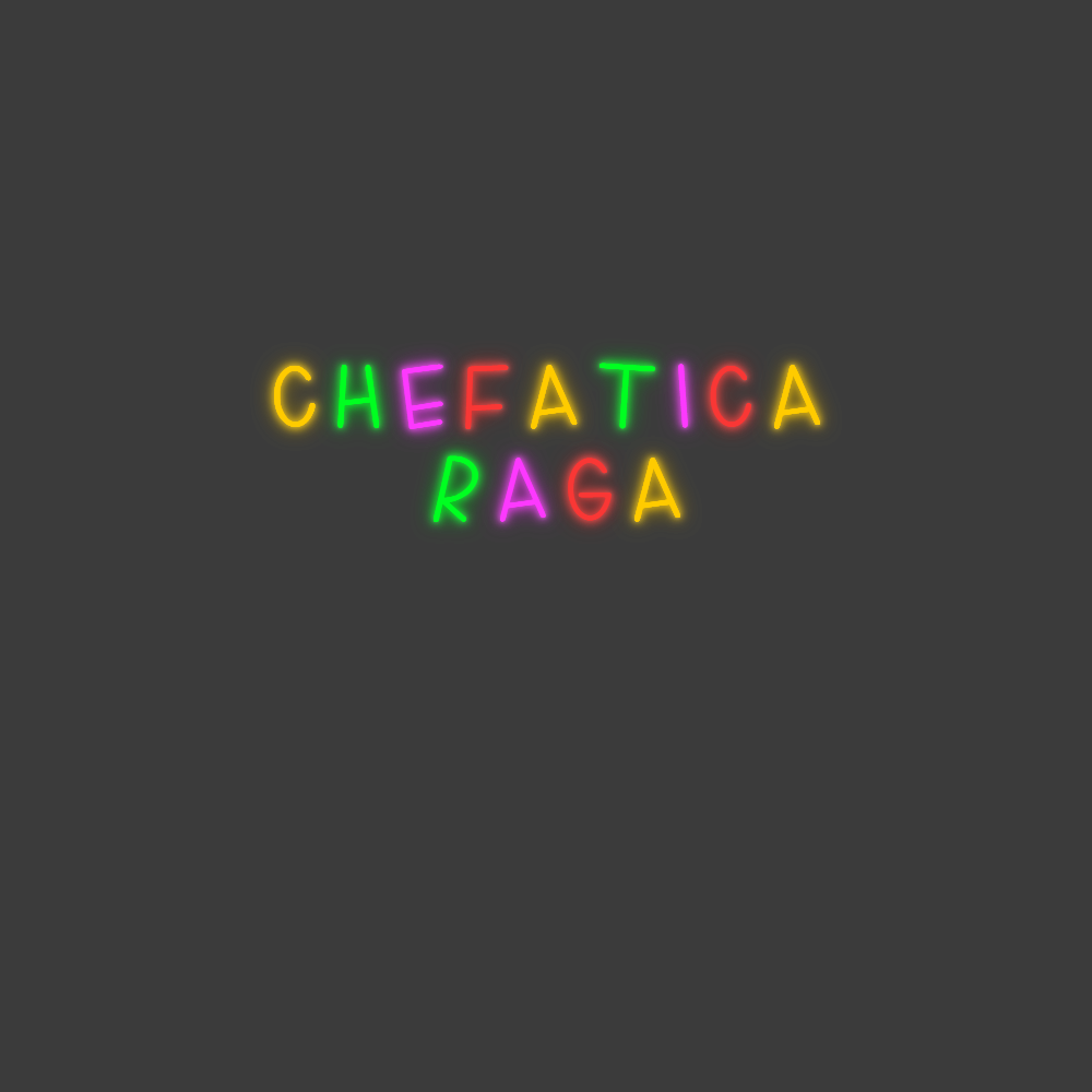 La tua scrittina C H E F A T I...