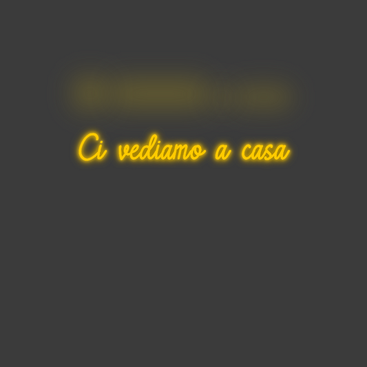 La tua scrittina Ci vediamo a ...