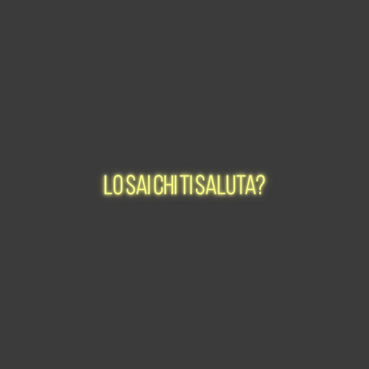 La tua scrittina Lo sai chi ti...