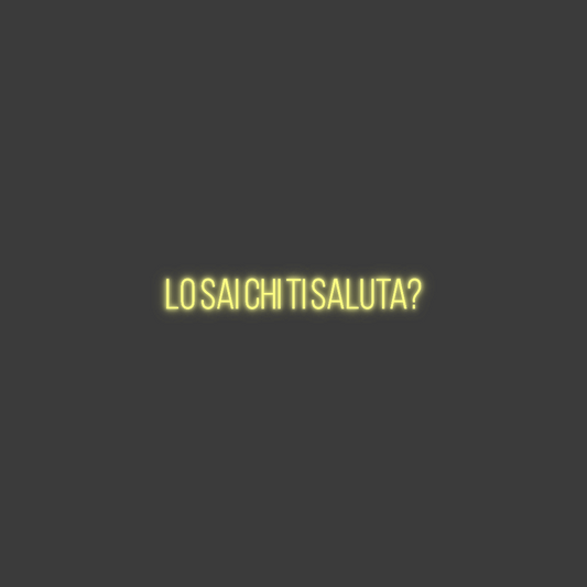 La tua scrittina Lo sai chi ti...