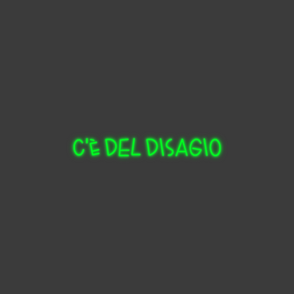 La tua scrittina C'è del disag...