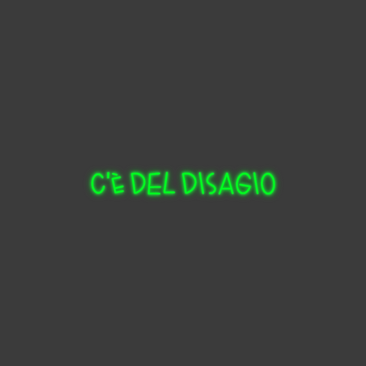 La tua scrittina C'è del disag...