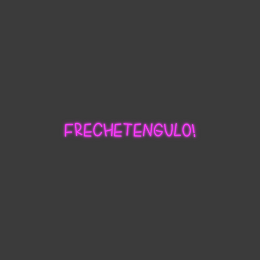 La tua scrittina Frechetengulo!