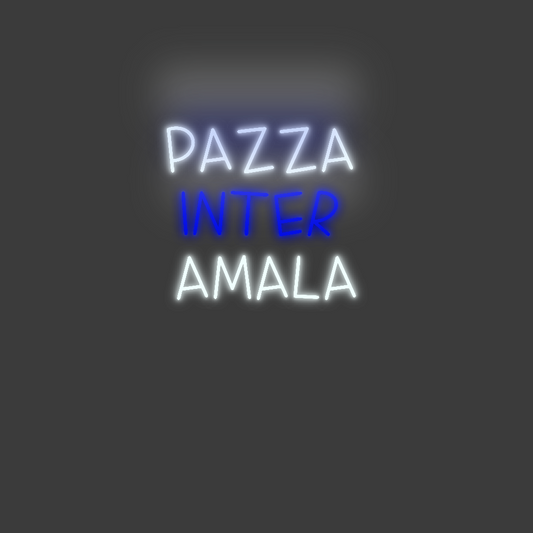La tua scrittina PAZZA 
INTER...