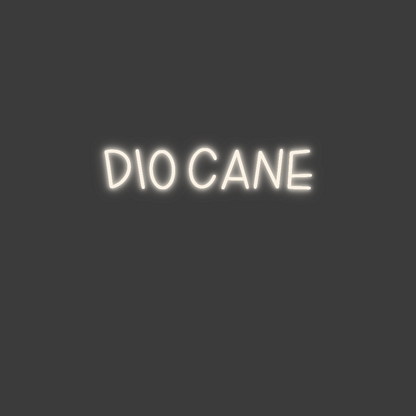 La tua scrittina dio cane