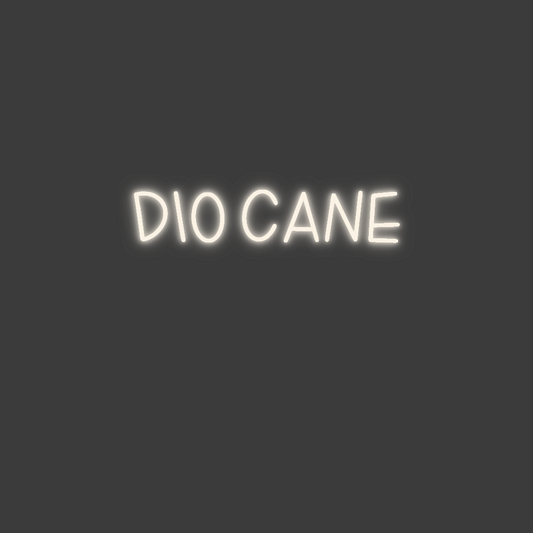 La tua scrittina dio cane