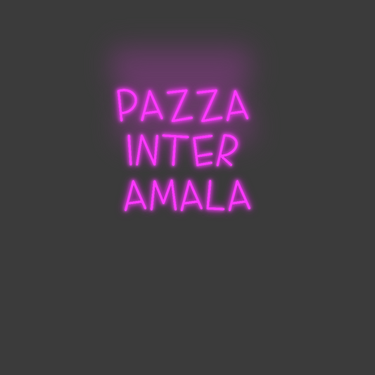 La tua scrittina PAZZA 
INTER...