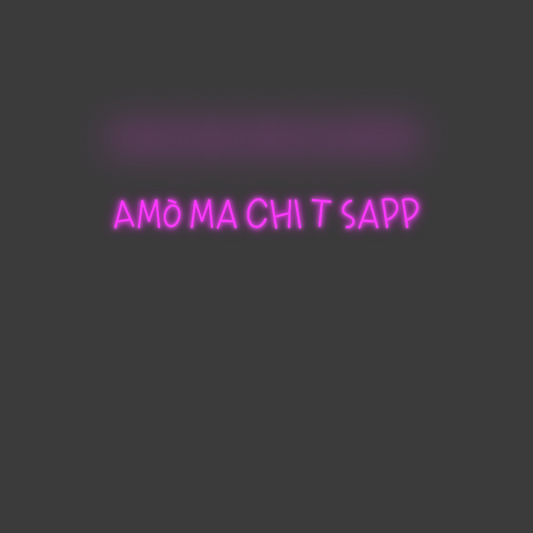 La tua scrittina Amò ma chi t ...