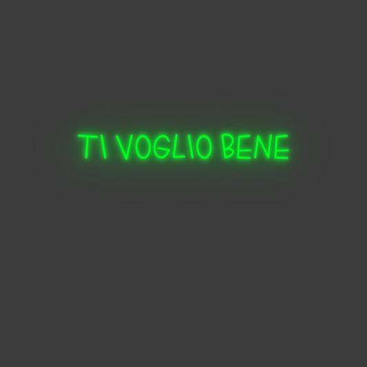 La tua scrittina Ti voglio bene