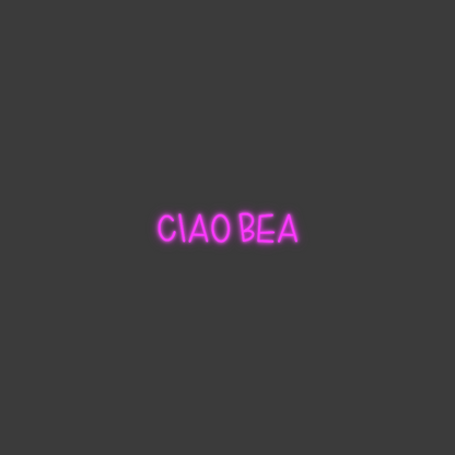 La tua scrittina Ciao bea