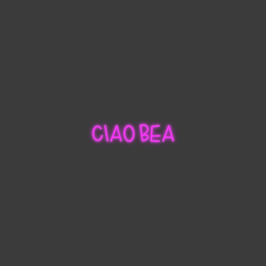 La tua scrittina Ciao bea