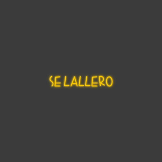 La tua scrittina Se lallero