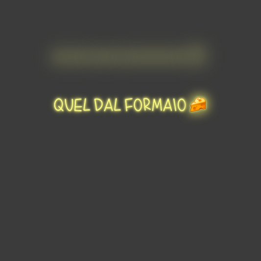 La tua scrittina Quel dal form...