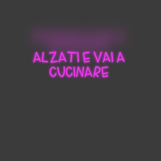 La tua scrittina ALZATI E VAI ...