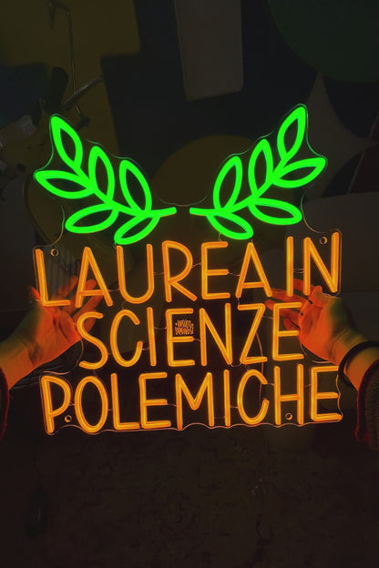 LAUREA IN SCIENZE POLEMICHE