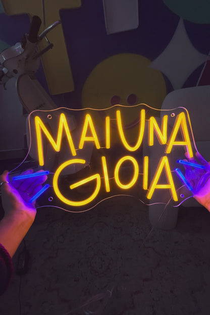 MAI UNA GIOIA